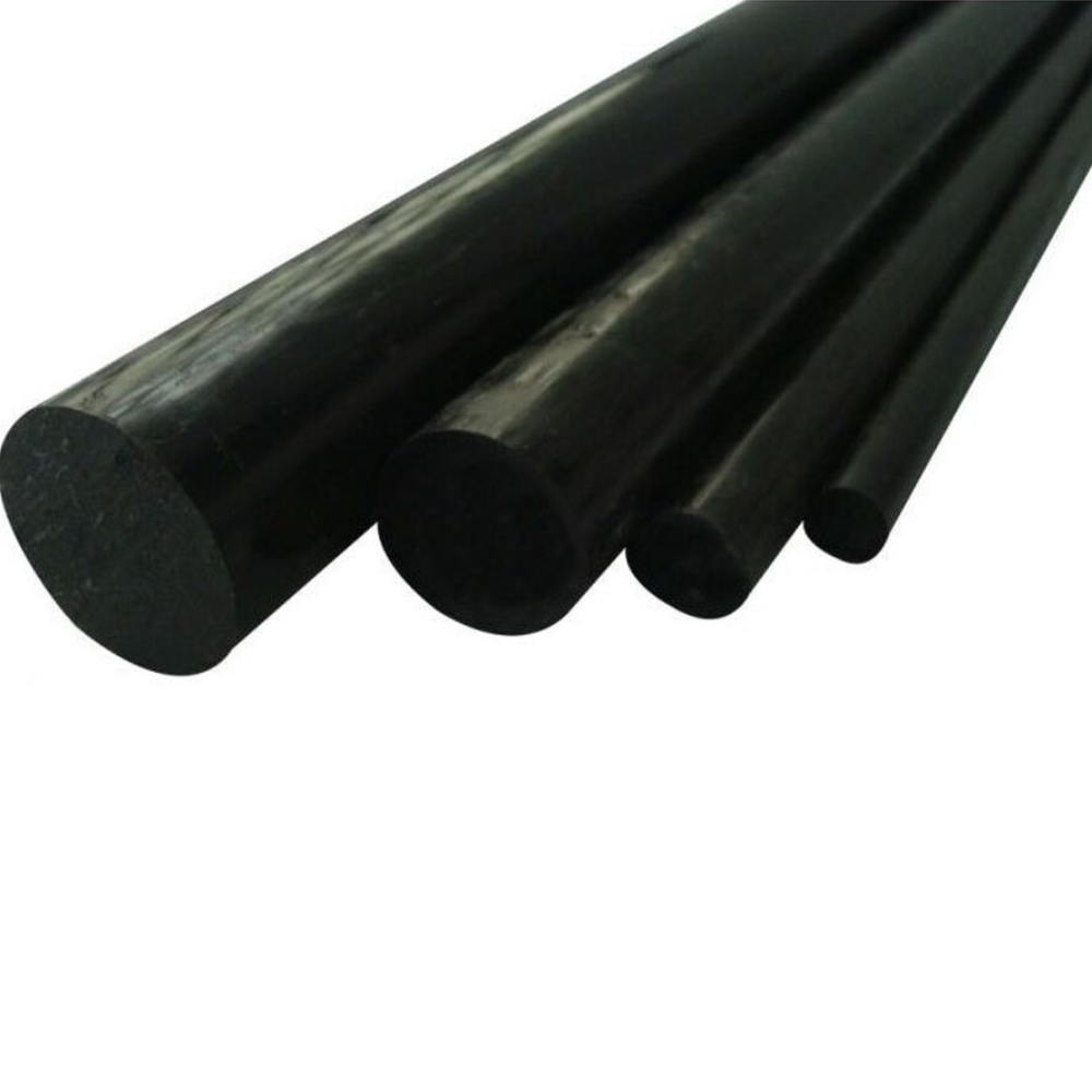 TARUGO POLIPROPILENO PRETO 50X1000MM, , large
